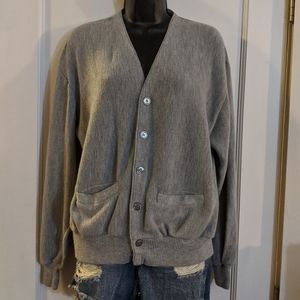 Med button up cardigan